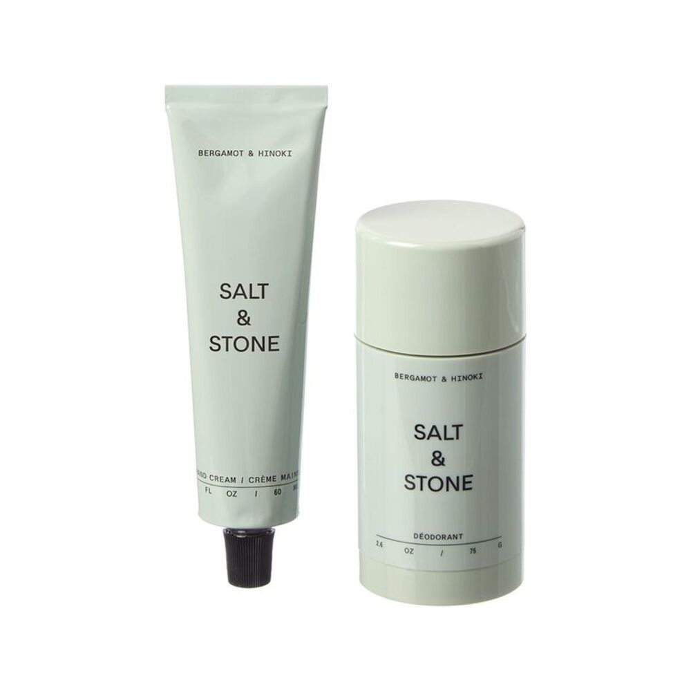 Salt & Stone 2.6Oz 2Pc Bergamot & Hinoki Deodorant & Hand Cream Set